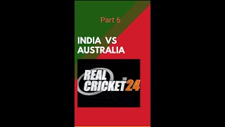 Realcricket 24 india vs australia [upl. by Sausa]