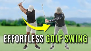 Effortless Golf Swing  How To Turn Your Arms Off [upl. by Mayram]