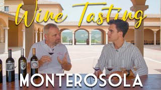 WINE TASTING  MONTEROSOLA WINERY TUSCANY  ROMOLINI [upl. by Espy]