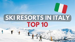 Top 10 Skiing Destinations in Italy  202223 [upl. by Annail993]