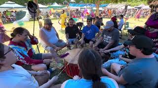 Wabanaki Confederacy  Kitigan Zibi pow wow 2024 crow hop [upl. by Eelrac]