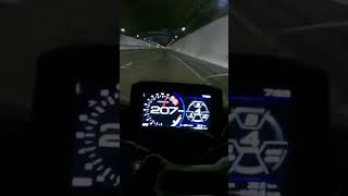 GSXS1000GT top speed run limited [upl. by Eeimaj]