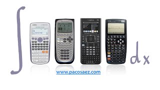 12 Parte II Integrales Calculadoras Texas Instruments y HP [upl. by Gilburt319]