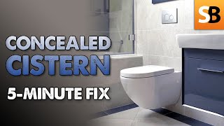 Concealed Cistern Problems 5Minute Fix [upl. by Sivert852]