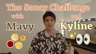 Sarap Di Ba Kyline Alcantara and Mavy Legaspi play The Saucy Challenge Online Exclusive [upl. by Kingsley431]