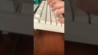 Typing on a Fuhlen G900s Keyboard asmr [upl. by Natek]