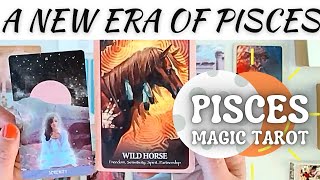 Pisces Tarot🌤️STEPPING INTO A NEW ERA PISCES🌔Profound Full Moon Eclipse Energy ♓Pisces Magic Tarot [upl. by Etyak]