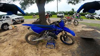 2023 YZ250 First Ride [upl. by Camfort]