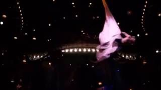 Alans Zumanity Aerial Silks act [upl. by Anitsud]