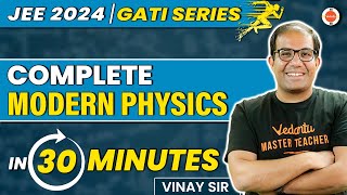 JEE Main 2024  Quick Revision of Modern Physics🔥 Class 12🔥 ONE SHOT  Vinay Shur Sir [upl. by Harts]