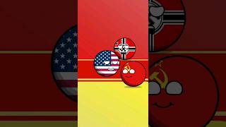 allies vs axis ww2 historyballs countryballs [upl. by Anner]