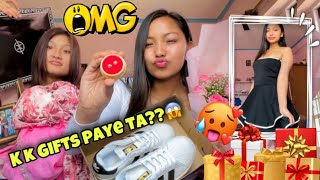 UNBOXING All My BIRTHDAY GIFTS😭🎁Sun ko Top Adidas Shoes😱 [upl. by Pinkerton260]