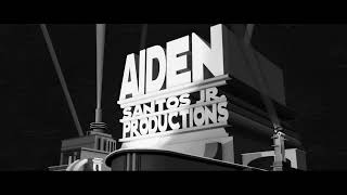 Aiden Santos Jr Productions logo 19531969 BampW Version [upl. by Akirehc194]