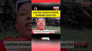 JUSTINA SYOKAUS WEIRD HUSBAND QUALITIES rutosp rutospeechtoday rigathigachagua justinasyokau [upl. by Gnahc]