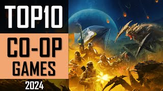 Best COOP Games  Top 10 COOP PCGames 2024 [upl. by Amle415]