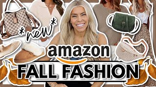 NEW Amazon TryOn Haul for Fall Fashion 🍂 [upl. by Eelarbed633]