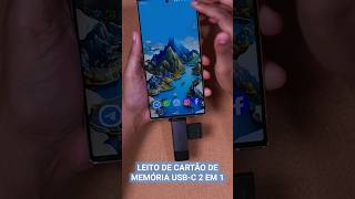 COMO USAR LEITOR DE CARTÃO SD E MICROSD NO CELULAR [upl. by Toille]