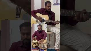 guitar  Nilave Vaa Tabla own voice  just try music [upl. by Dammahom645]