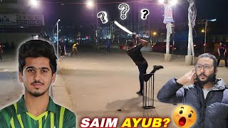 Kia Ye Waqayi Saim Ayub Batting Ker Raha Hai 😲 [upl. by Shabbir]