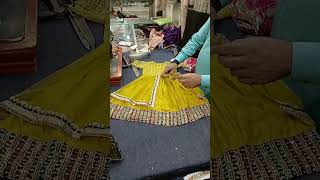 Open frock ki cutting and stitching shortvideos [upl. by Eddina]