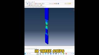 ABAQUS Expert Shares Top 3 SIMULATION TENSILE TEST Secrets abaqstensiletest [upl. by Adahs]