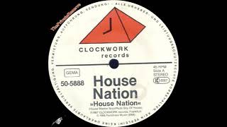 House Master Boyz ‎– House Nation  Mix 1  A1  1987 [upl. by Ivanah722]