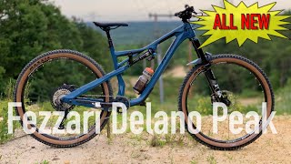 2021 Fezzari Delano Peak  Fezzari’s All New Carbon Trail Bike  Test Ride and Review [upl. by Puttergill]