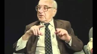 Rose and Milton Friedman on Mont Pelerin Society [upl. by Hayse]