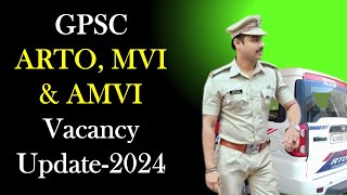 GPSC ARTO MVI amp AMVI Recruitment Urates2024 I GPSV RTO Recruitment2024 gpscrtoclas23 [upl. by Kettie]