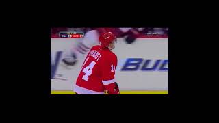 Gustav Nyquist  first NHL goal  Detroit Red Wings classicnhl hockey firstnhlgoal nhl [upl. by Helas]