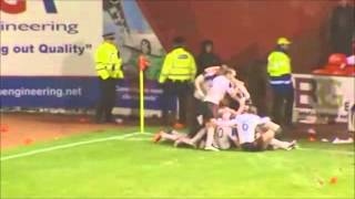 Peter Pawlett 90th minute winner vs Dundee United 12 010114 [upl. by Fernas]