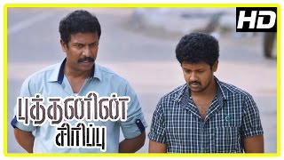 Buddhanin Sirippu movie scenes  Raathiriye Song  Samuthirakani inquires advocate  Mahesh [upl. by Coonan]