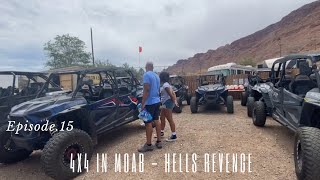 Ep 15 4x4’ing on the Moab trails  Hells Revenge [upl. by Kurtzig]