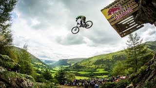 Hardcore Downhill MTB Racing  Red Bull Hardline 2015 [upl. by Emlen]