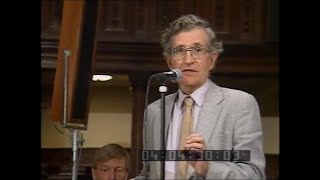 Noam Chomsky  19890522  quotTea Breakquot During Noam ChomskyFrits Bolkestein debate  Improved Sound [upl. by Weingarten]