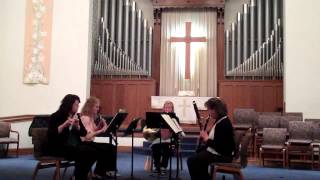 Passacaille  Adrien Barthe  Otterbein University Faculty Woodwind Quintet [upl. by Jacobba]