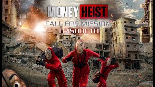 MONEY HEIST vs POLICE in REAL LIFE ll CALL FOR MISSION 10 ll Epic Parkour Pov Chase [upl. by Adnale304]