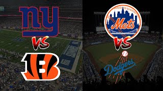 Im Calling Both Games ON TWO CHANNELS METS and GIANTS BABY [upl. by Vesta]