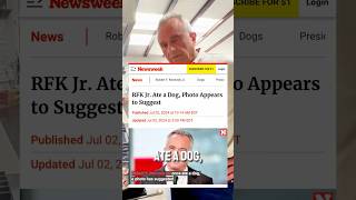 ‘ATE A DOG” RFK Responds to FAKE Story 🐶 [upl. by Analra]