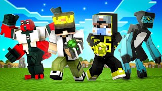 I Became BEN 10 in Minecraft YesSmartyPie [upl. by Notsehc]