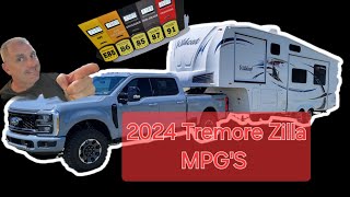 2024 Ford Super Duty Tremor 73 zilla430 gearsMPGtowing and driving [upl. by Ayikur709]