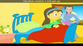 Lazy Mary with Lyrics  Nursery Rhyme [upl. by Shetrit]