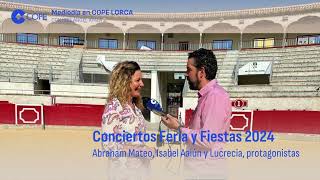 Presentación conciertos de Feria de Lorca 2024 [upl. by Ninaj]