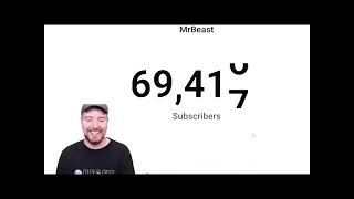 MrBeast Hits 69420 Subscribers [upl. by Sirraj]