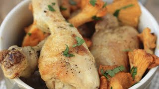 Recette  Cuisses de poulet à la cocotte [upl. by Aizitel251]