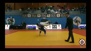 Rare competition judo throw Daki wakareTawara Gaeshi [upl. by Ailama372]