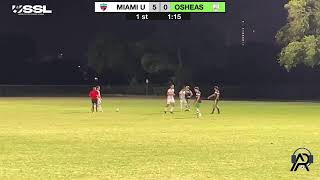 MIAMI UNITED VS OSHEAS [upl. by Gilbye]