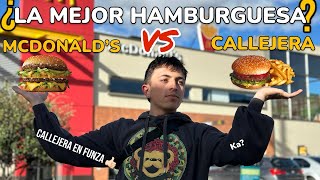 Hamburguesa de MCDONALD’S VS CALLEJERA 🗣️Ambas curiositas  by MarcoPH [upl. by Essilem983]