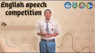 SYATIA NGUDITAMA IHSAN  EFEST2024  ENGLISH SPEECH COMPETITION [upl. by Englebert614]