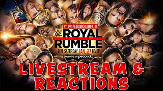 ROYAL RUMBLE 2024 LIVESTREAM amp REACTIONS [upl. by Ardisj]